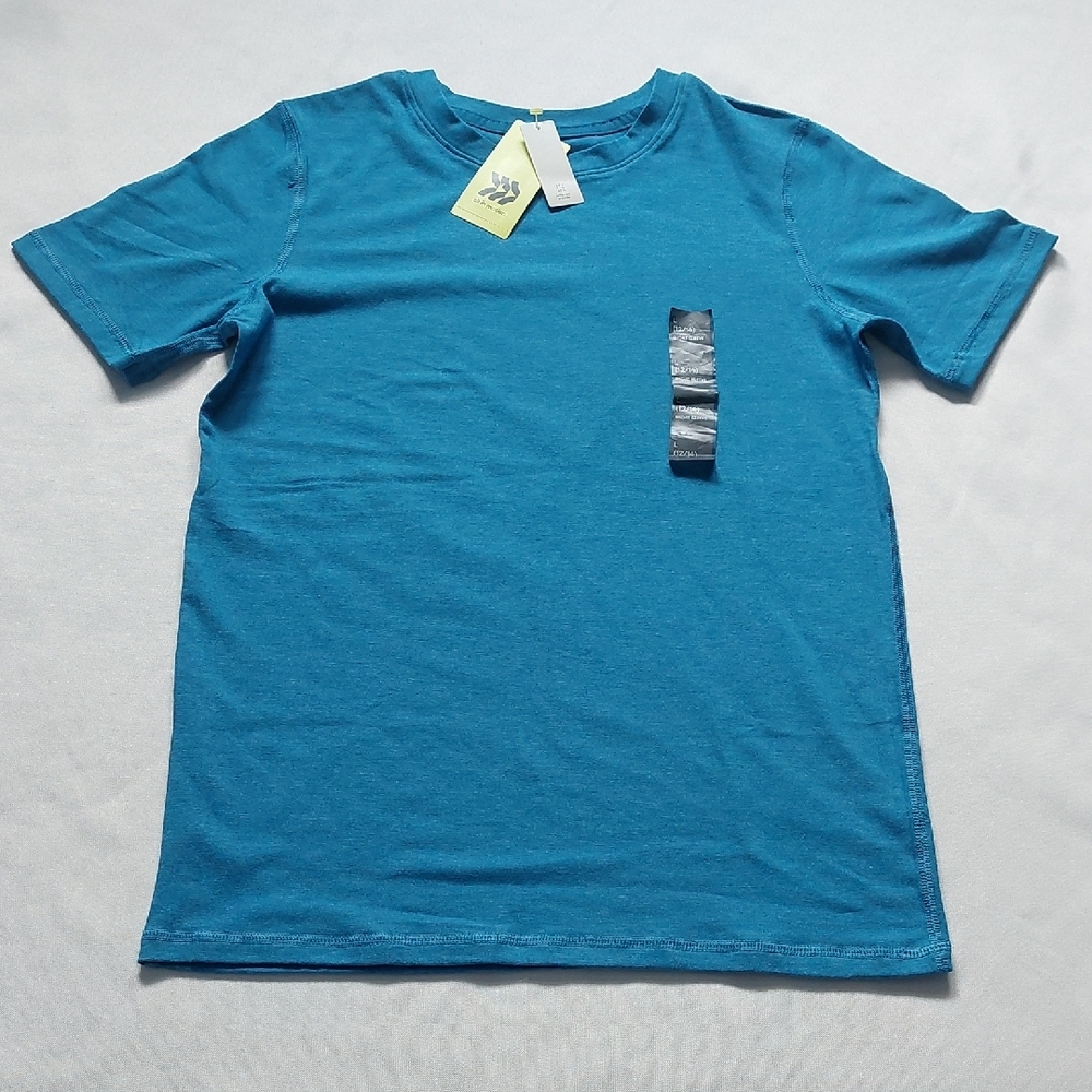 All in Motion Teal Kids Short Sleeve Tee Size L 12/14